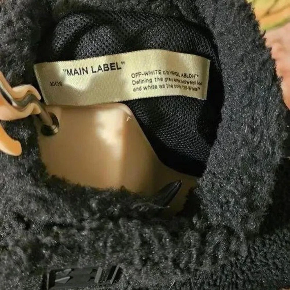 Off White Virgin Abloh‎ black fleece - Picture 5 of 9
